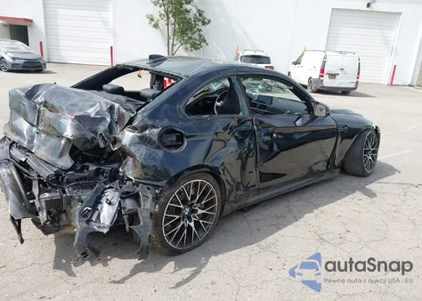 2021 BMW M2 Competition из США, поврежденный, VIN WBS2U7C05M7G75661